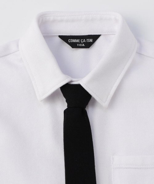 COMME CA ISM KIDS(コムサイズム（キッズ）)/ネクタイ付き半袖シャツ(100－130cm)/img06