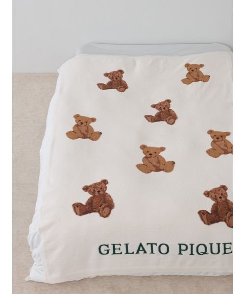 gelato pique Sleep(gelato pique Sleep)/【Sleep】ベア ジャガードマルチカバー/img09