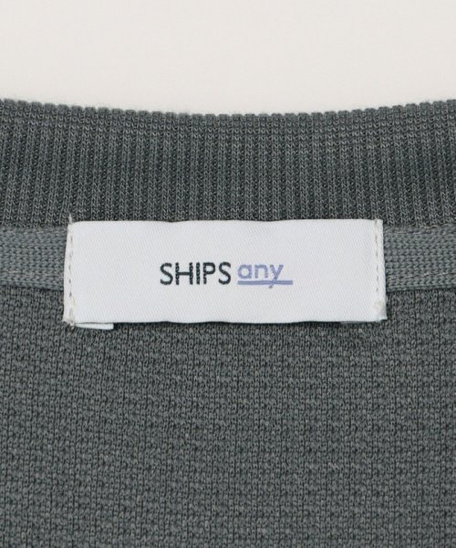 SHIPS any MEN(シップス　エニィ　メン)/SHIPS any: メッシュ ジャカード クルーネック ルーズ Tシャツ◇/img21