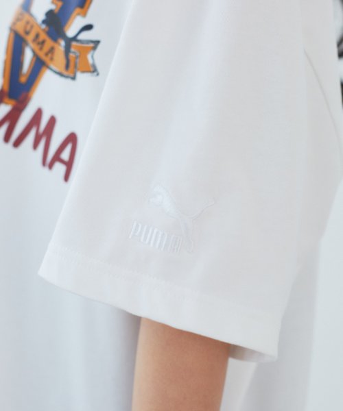 VIS(ビス)/【PUMA】VIS別注 オリジナルロゴオーバーサイズTシャツ/img24