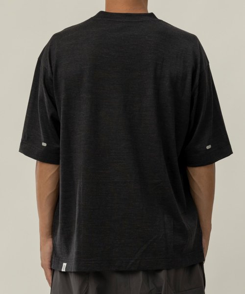alk phenix(alk phenix)/alk phenix(アルクフェニックス) Wool Blend T－shirts WOL ウールジャージー素材 断熱 防臭 ドライ Tシャツ ウールブレンド /img03