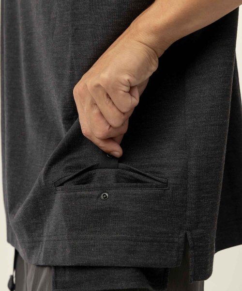 alk phenix(alk phenix)/alk phenix(アルクフェニックス) Wool Blend T－shirts WOL ウールジャージー素材 断熱 防臭 ドライ Tシャツ ウールブレンド /img06