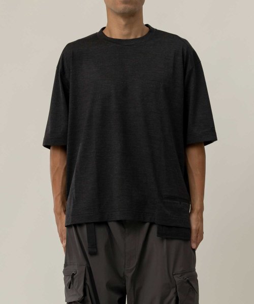 alk phenix(alk phenix)/alk phenix(アルクフェニックス) Wool Blend T－shirts WOL ウールジャージー素材 断熱 防臭 ドライ Tシャツ ウールブレンド /img09