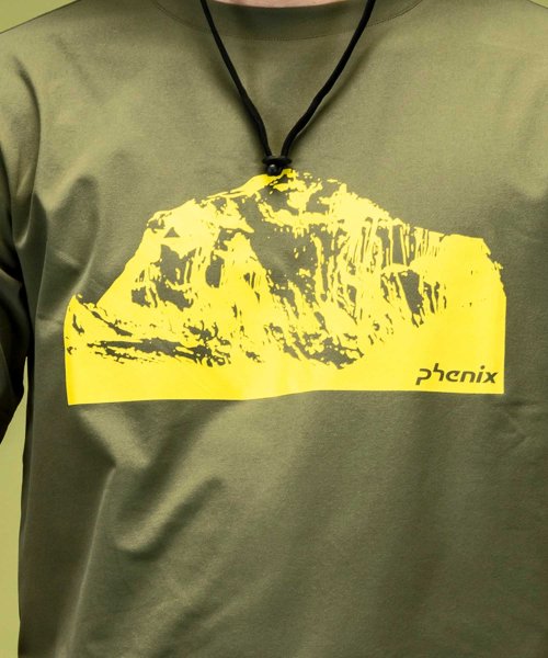 phenix(phenix)/phenix outdoor(フェニックスアウトドア) ダウラギリTシャツ メンズ Tシャツ 速乾 ストレッチ 日焼け防止 快適 抗菌 防臭 ティーシャツ イン/img07