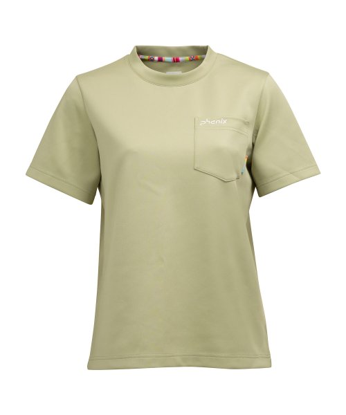 phenix(phenix)/phenix outdoor(フェニックスアウトドア) ポケットT－シャツ レディース Tシャツ 速乾 ストレッチ 日焼け防止 快適 防臭 抗菌 ティーシャツ /img01