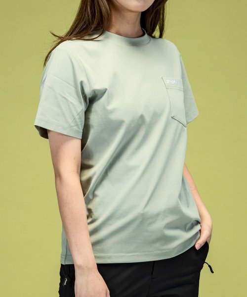 phenix(phenix)/phenix outdoor(フェニックスアウトドア) ポケットT－シャツ レディース Tシャツ 速乾 ストレッチ 日焼け防止 快適 防臭 抗菌 ティーシャツ /img02