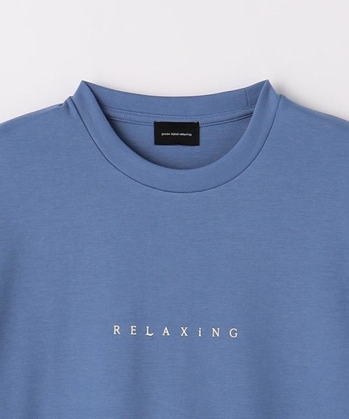 green label relaxing(グリーンレーベルリラクシング)/RELAXiNG ポンチ クルーネック Tシャツ/img10