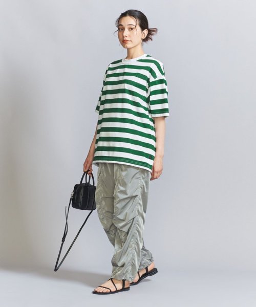 BEAUTY&YOUTH UNITED ARROWS(ビューティーアンドユース　ユナイテッドアローズ)/＜DAIWA PIER39＞ドローストリング ボーダー Tシャツ/img02