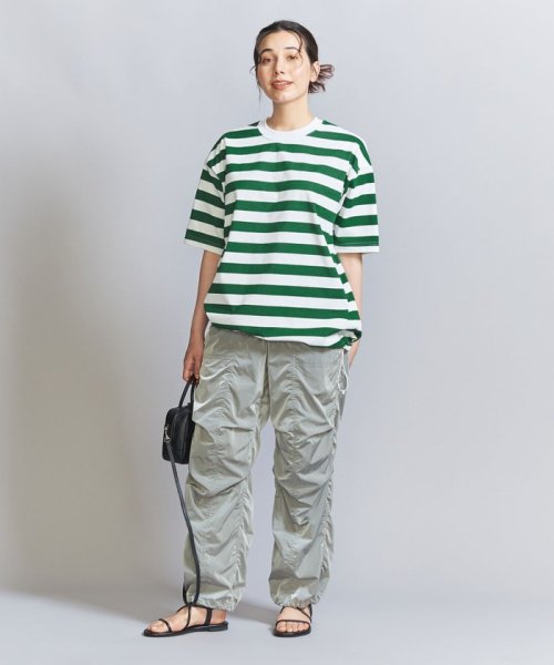 BEAUTY&YOUTH UNITED ARROWS(ビューティーアンドユース　ユナイテッドアローズ)/＜DAIWA PIER39＞ドローストリング ボーダー Tシャツ/img03