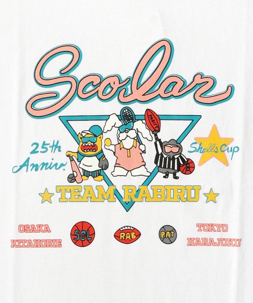 ScoLar(スカラー)/ScoLar25周年記念杯 スポーツ大会プリントTシャツ/img07