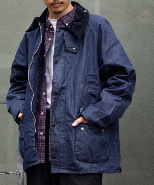 GLOSTER(GLOSTER)/【限定展開】【Barbour/バブアー】Bedale ビデイル DENIM/img03