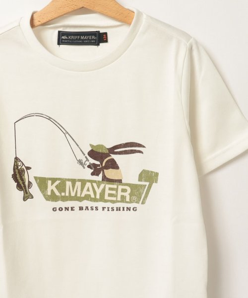 KRIFF MAYER(クリフ メイヤー)/ロゴプリント半袖T(釣り)（130～170cm）/img22