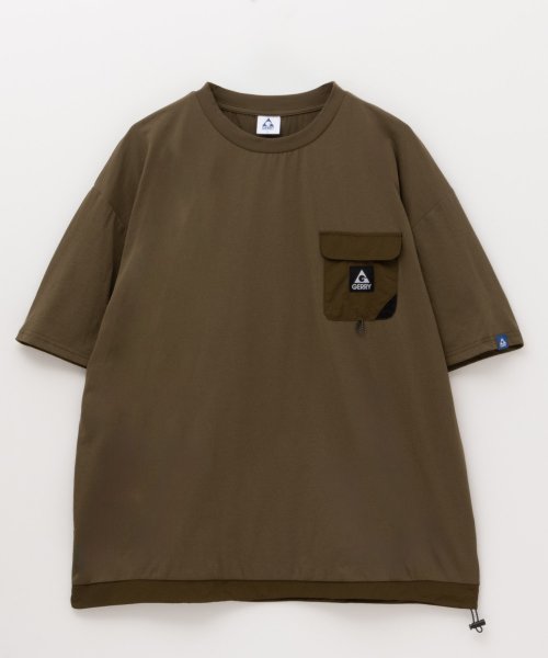 MAC HOUSE(men)(マックハウス（メンズ）)/GERRY ジェリー 天竺ナイロンポケットTシャツ GE23SU11R/img05