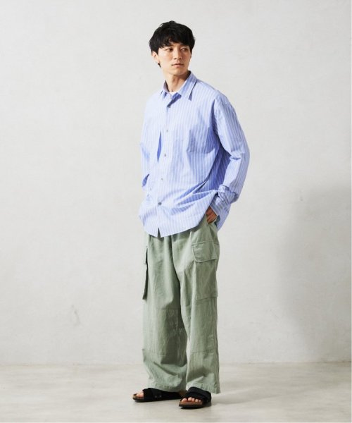 JOURNAL STANDARD relume Men's(ジャーナルスタンダード　レリューム　メンズ)/ARMY TWILL / アーミーツイル 別注 綿/麻 スラブカーゴパンツ/img35