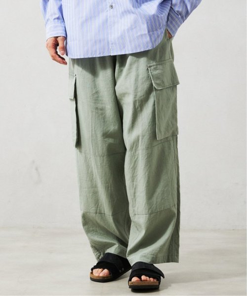 JOURNAL STANDARD relume Men's(ジャーナルスタンダード　レリューム　メンズ)/ARMY TWILL / アーミーツイル 別注 綿/麻 スラブカーゴパンツ/img38