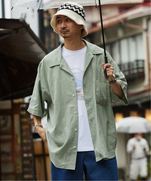 JOURNAL STANDARD relume Men's(ジャーナルスタンダード　レリューム　メンズ)/ARMY TWILL / アーミーツイル別注 綿/麻 スラブシャツ/img21