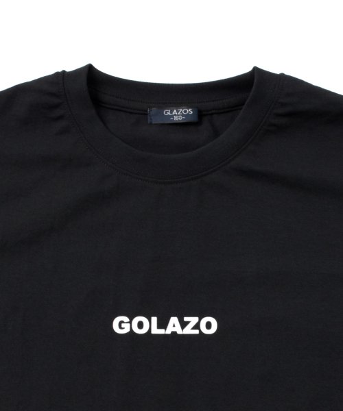 GLAZOS(グラソス)/【接触冷感】【速乾】【UVカット】クールラフ・サッカープリント半袖Tシャツ/img01