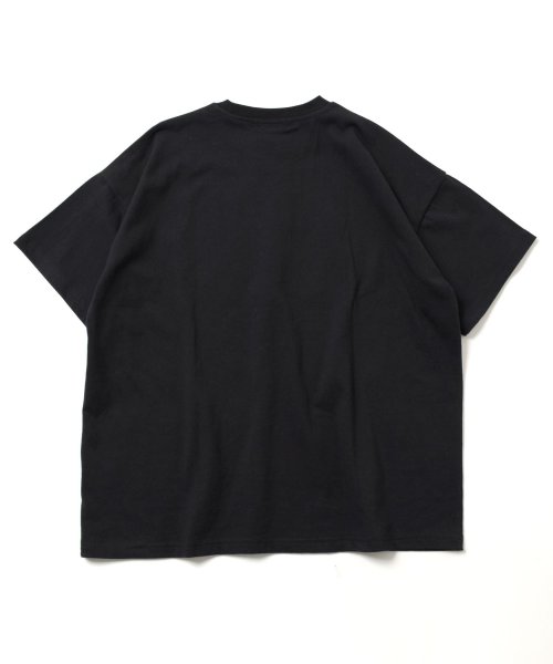GLAZOS(グラソス)/【STREET】【防汚加工】クラックグラフィティプリント半袖Tシャツ/img05