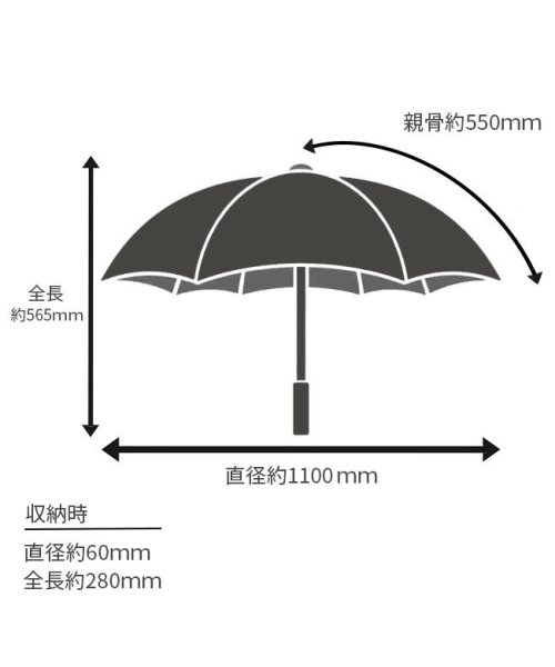 Waterfront(ウォーターフロント)/ウォーターフロント 折りたたみ傘 折り畳み傘 晴雨兼用 自動開閉 ワンタッチ 軽量 リュックが濡れない Waterfront U355－0887/img05