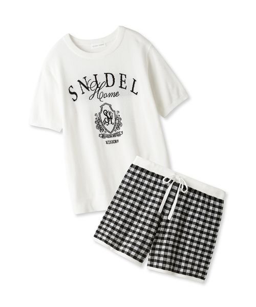 SNIDEL HOME(SNIDEL HOME)/エンブレムロゴニットセットアップ/img12