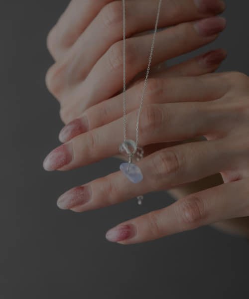 SMELLY(スメリー)/SMELLY so’　blue chalcedony  necklace/img02