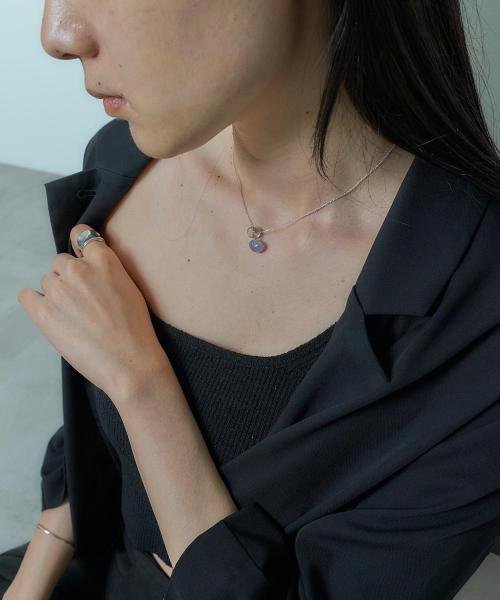 SMELLY(スメリー)/SMELLY so’　blue chalcedony  necklace/img03