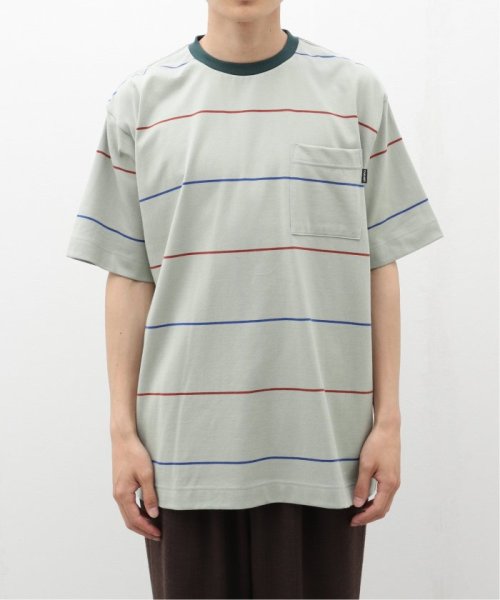 417 EDIFICE(フォーワンセブン　エディフィス)/CABARET POVAL / キャバレーポバール Third Stripe Top/img02