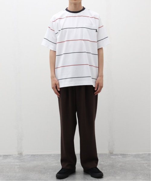 417 EDIFICE(フォーワンセブン　エディフィス)/CABARET POVAL / キャバレーポバール Third Stripe Top/img03