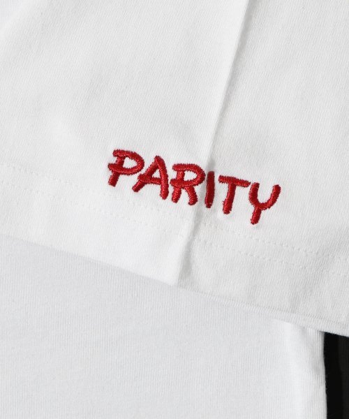 Scolar Parity(スカラー パリティ)/PARITY CLUBの刺繍Tシャツ/img08
