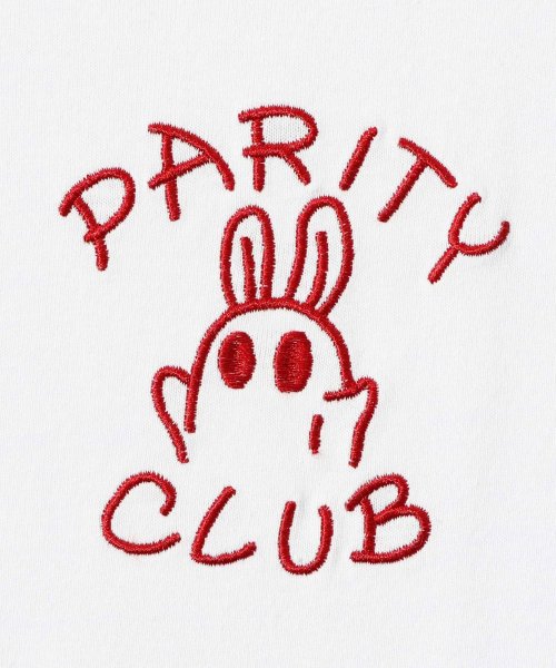 Scolar Parity(スカラー パリティ)/PARITY CLUBの刺繍Tシャツ/img11