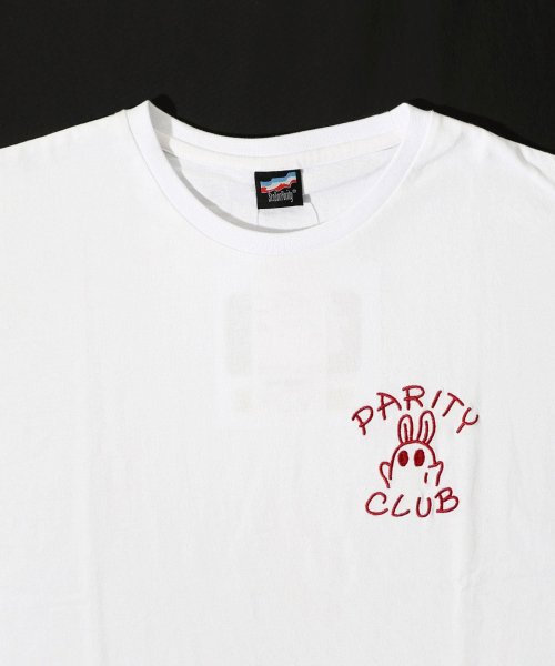 Scolar Parity(スカラー パリティ)/PARITY CLUBの刺繍Tシャツ/img14