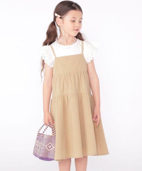 SHIPS KIDS(シップスキッズ)/SHIPS KIDS:100～130cm / ジャカード キャミ ワンピース/img13