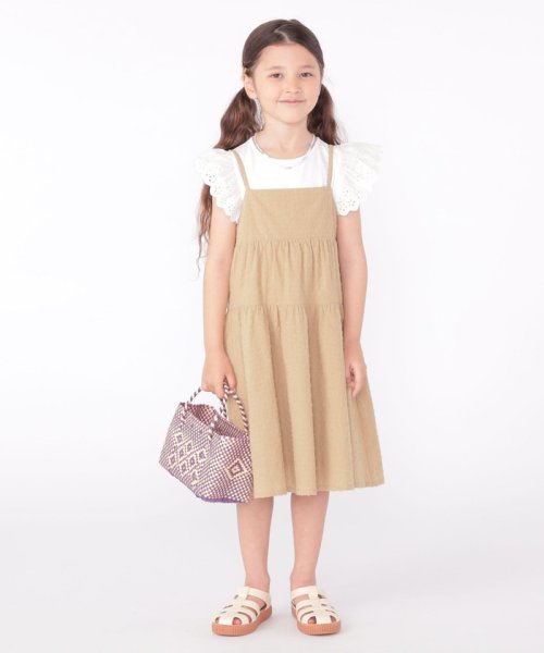 SHIPS KIDS(シップスキッズ)/SHIPS KIDS:100～130cm / ジャカード キャミ ワンピース/img14