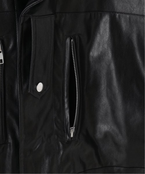 PULP(パルプ)/【SHERMER / シャーマー】V－LEATHER COMBAT JACKET/img08