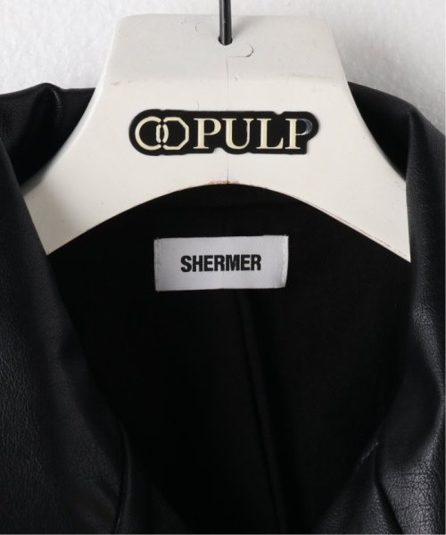 PULP(パルプ)/【SHERMER / シャーマー】V－LEATHER COMBAT JACKET/img17