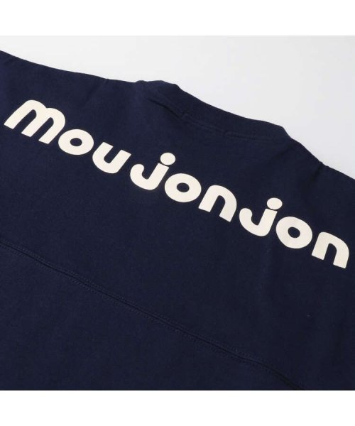 moujonjon(ムージョンジョン)/【子供服】 moujonjon (ムージョンジョン) バックロゴプリント半袖Tシャツ 80cm～140cm M32814/img04