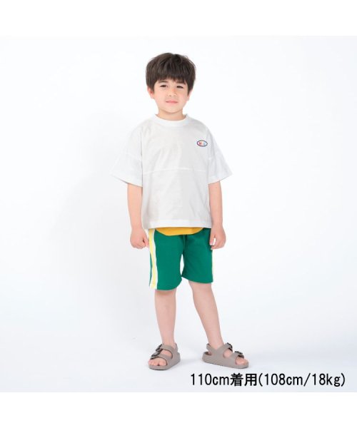 moujonjon(ムージョンジョン)/【子供服】 moujonjon (ムージョンジョン) バックロゴプリント半袖Tシャツ 80cm～140cm M32814/img08