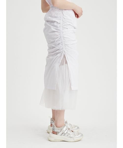 リバーシブルチュールスカート 予めご了承ください