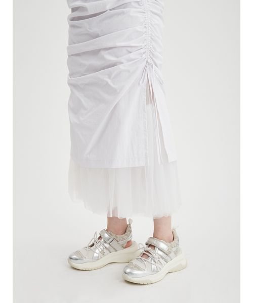 リバーシブルチュールスカート 予めご了承ください