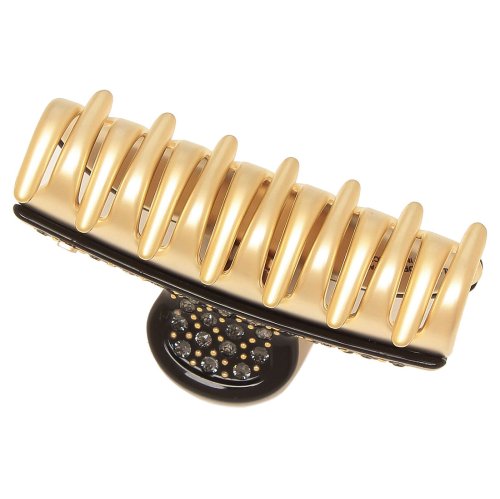 アレクサンドルドゥパリ ヘアアクセサリー ヴァンドーム Ｍサイズ ヘアークリップ ブラック レディース ALEXANDRE DE PARIS ICCM－1557 ALEXANDRE DE PARIS アレクサンドルドゥパリ ヘアアクセサリー ヴァンドーム Ｍサイズ ヘアークリップ ブラック レディース