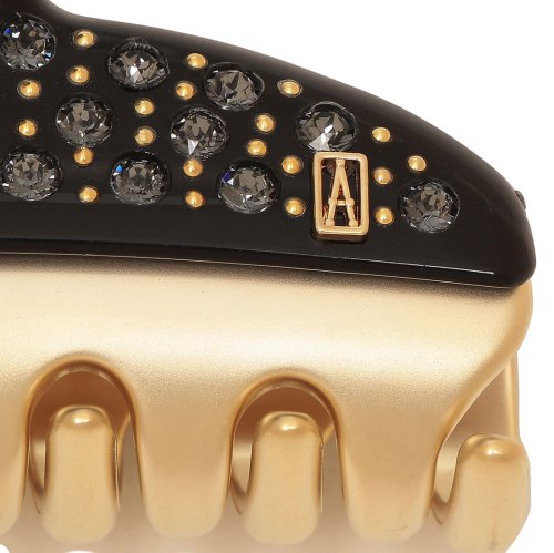 アレクサンドルドゥパリ ヘアアクセサリー ヴァンドーム Ｍサイズ ヘアークリップ ブラック レディース ALEXANDRE DE PARIS ICCM－1557 ALEXANDRE DE PARIS アレクサンドルドゥパリ ヘアアクセサリー ヴァンドーム Ｍサイズ ヘアークリップ ブラック レディース