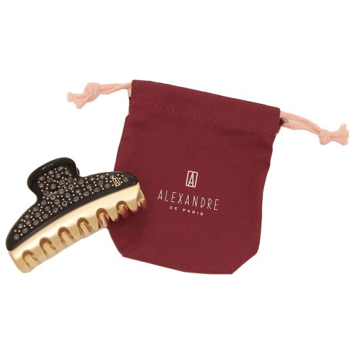 アレクサンドルドゥパリ ヘアアクセサリー ヴァンドーム Ｍサイズ ヘアークリップ ブラック レディース ALEXANDRE DE PARIS ICCM－1557 ALEXANDRE DE PARIS アレクサンドルドゥパリ ヘアアクセサリー ヴァンドーム Ｍサイズ ヘアークリップ ブラック レディース