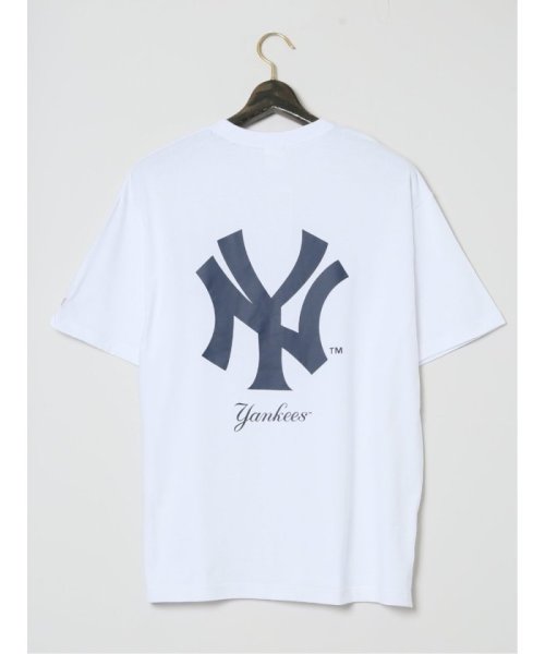 GRAND-BACK(グランバック)/【大きいサイズ】MLBチームロゴ クルーネック半袖Tシャツ メンズ Tシャツ カットソー カジュアル インナー トップス ギフト プレゼント/img01