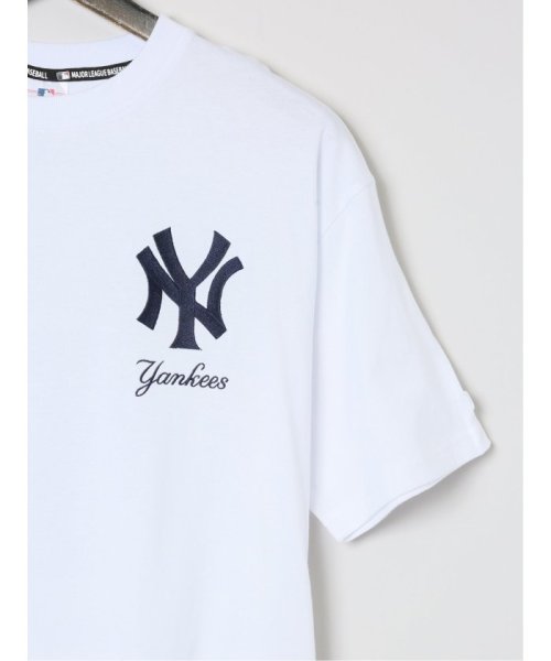 GRAND-BACK(グランバック)/【大きいサイズ】MLBチームロゴ クルーネック半袖Tシャツ メンズ Tシャツ カットソー カジュアル インナー トップス ギフト プレゼント/img03