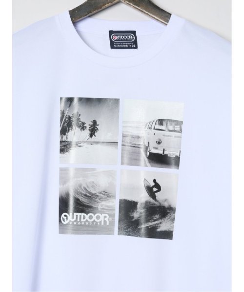 GRAND-BACK(グランバック)/【大きいサイズ】アウトドアプロダクツ/OUTDOOR PRODUCTS ドライメッシュ クルーネック半袖Tシャツ メンズ Tシャツ カットソー カジュアル イン/img02