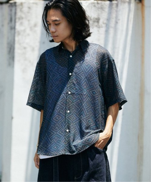 JOURNAL STANDARD(ジャーナルスタンダード)/《予約》EVALET LIGHT / エバレットライト メッシュモダン S/S シャツ/img15