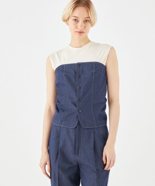 リアクティブデニム ビスチェ リアクティブデニム ビスチェ T1590319661 (12155円)