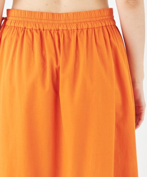 ディップダイ ギャザーマキシスカート 