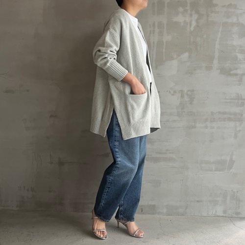 HELIOPOLE(エリオポール)/ORGANIC COTTON LONG CARDIGAN/img09