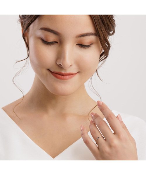 [ララクリスティー] LARA Christie 指輪 サファイア 0.05ct ダイヤモンド ファッション リング 13号 lr71－0005－pt－13 LARA 05ct ララクリスティー Christie 13号 素材 Pt900 天然ダイヤモンド ブルーサファイア 付属品